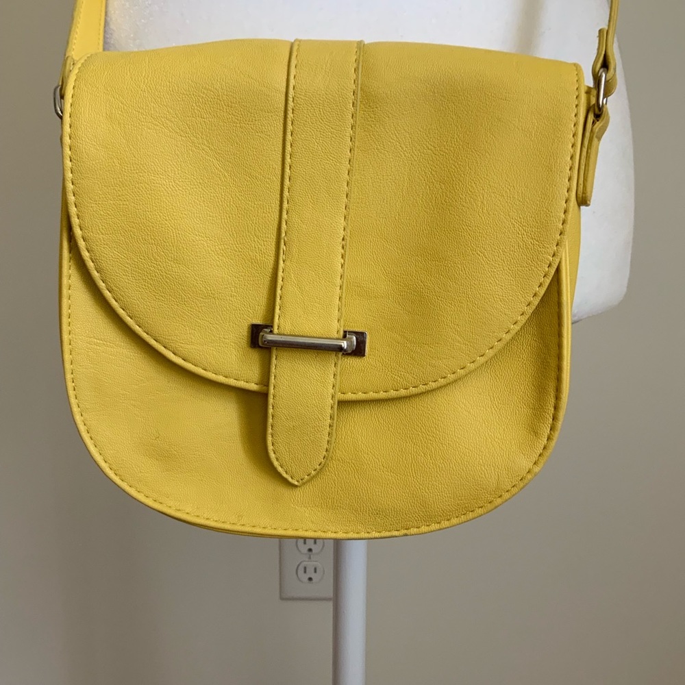Express Yellow Crossbody Bag